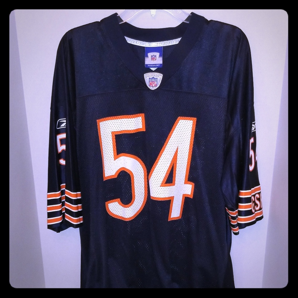 Chicago Bears Reebok Brian Urlacher Jersey 54